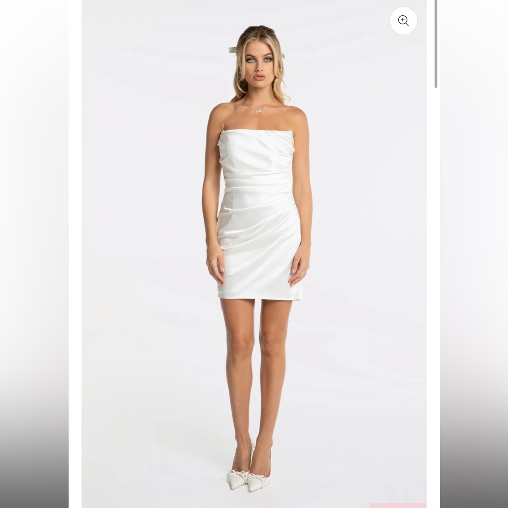 Nana Jacqueline Jolene Dress White NWOT